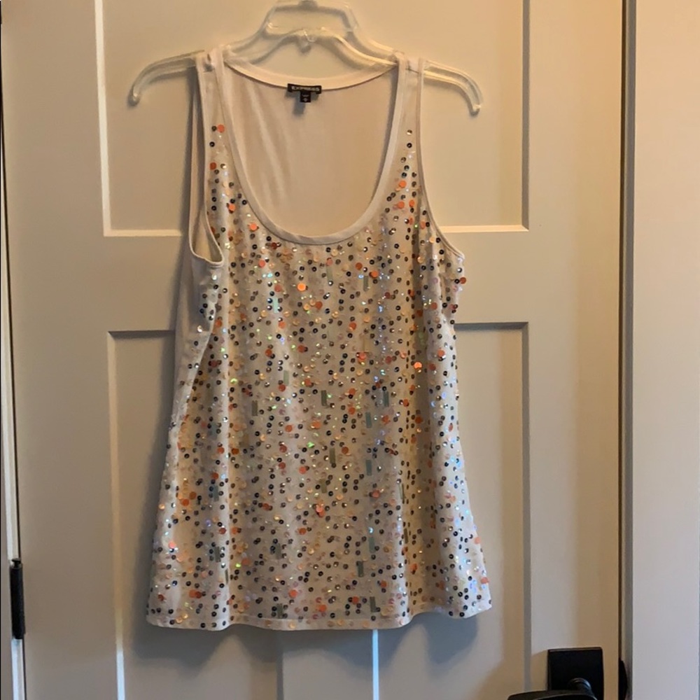 Express Sequined Tank - Picture 4 of 10